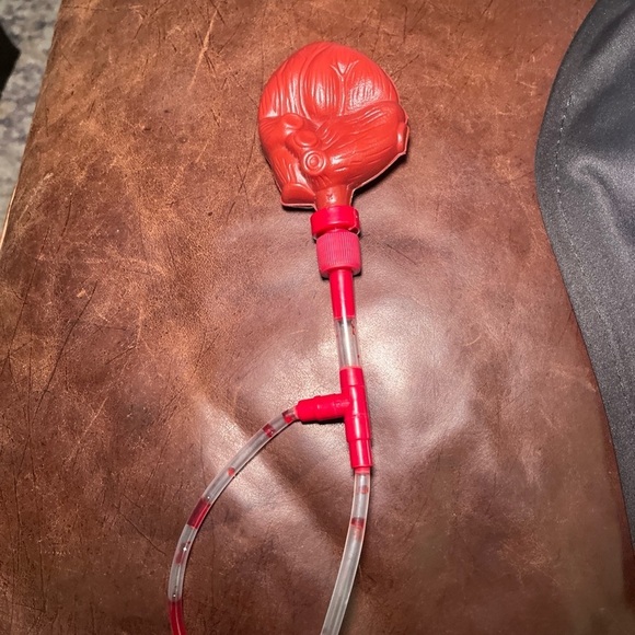 Ghost Face Mask with Blood Effect - Picture 4 of 8